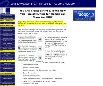 Safe Weight Lifting for Women