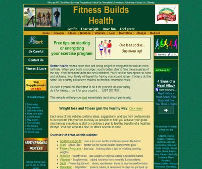 Fitness Builds Health personal trainer directory