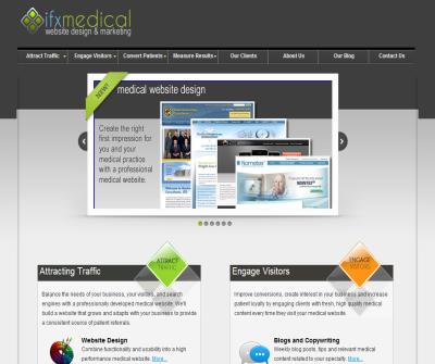 IFX Medical Inc, Medical Website Design and Marketing