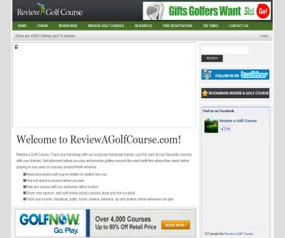 Review a Golf Course