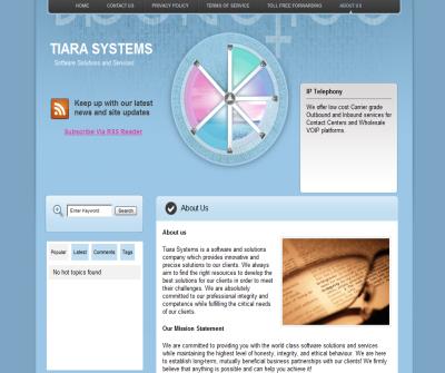   Tiara Systems Inc. 