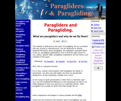 Paragliders and Paragliding - Paragliders and Paragliding Home