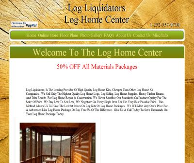 Cabins Log - Home Log - Log Home Logs - Log Kits - Home Kits