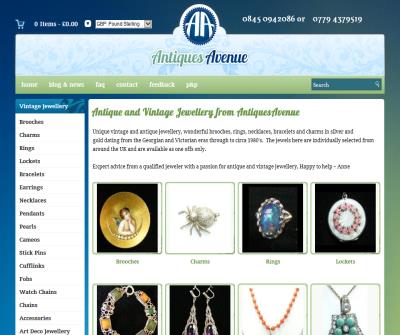 Vintage Jewellery , Vintage costume Jewellery and Accessories 1800s to 1970s