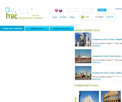 ITBC - European Tour Operator, tour, excursion, hotel, Czech Republic, Austria, Hungary, Germany