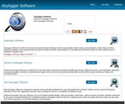 Keylogger software free computer monitoring internet surveillance PC activity monitor program