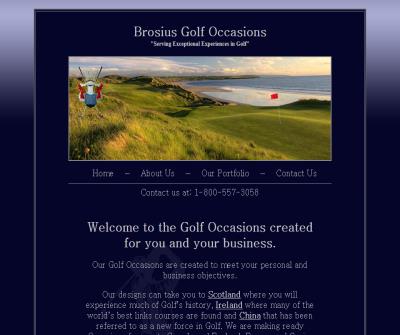 Brosius Golf Occasions - May we carry your bags?