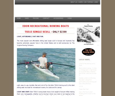 Rowing boat - Edon Recreational Row boats - Rowboats - Rowing
