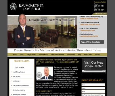 Houston Personal Injury Lawyers | Baumgartner Law Firm