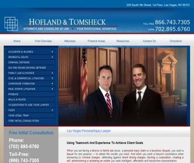 Las Vegas Divorce Lawyer, Las Vegas Personal Injury Attorneys - Hofland Beasley & Galliher