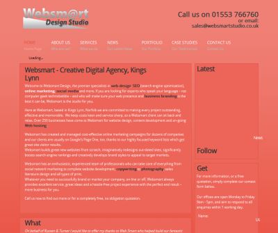 Welcome to Websmart Design - Web Design, Webdesign, Ecommerce, SEO Specialists based in Kings Lynn, Norfolk 