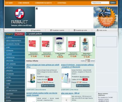 Farmacia online - Farmajet - Somatoline - Bioscalin - Giorno e notte - Avene - Lierac - Vichy - Durex - Omron - Oral B - ai prezzi piu' bassi del web