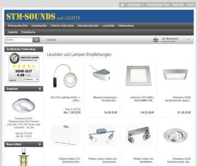 STM-SOUNDS - Onlineshop für Kabel und Zubehör für TV, Hifi, Car, Multimedia, LED Leuchtmittel und Leuchten - Index