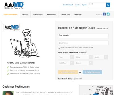 AutoMD.com | Car Repair and Diagnostics