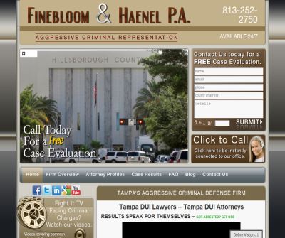 Tampa DUI Lawyers | DUI Attorneys in Tampa, FL - Finebloom & Haenel, P.A.
