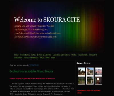 Welcome to   SKOURA  GITE - Home