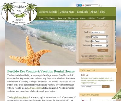 Perdido Key Florida Resort Management