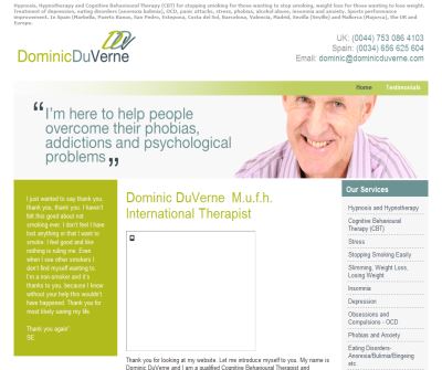 Dominic DuVerne  M.u.f.h. International Therapist