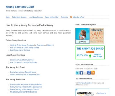 Nanny Services Guide
