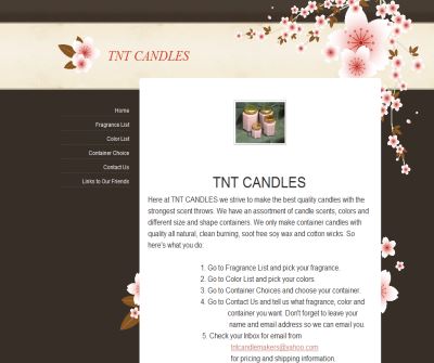 TNT CANDLES