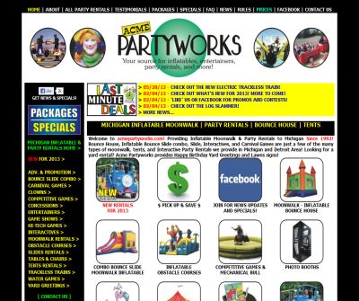 Acme Partyworks - Inflatables & Party Rentals