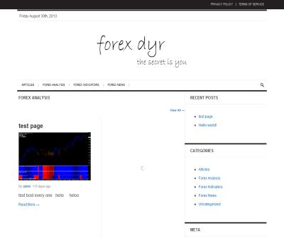Forex Articles -$- Forex Market