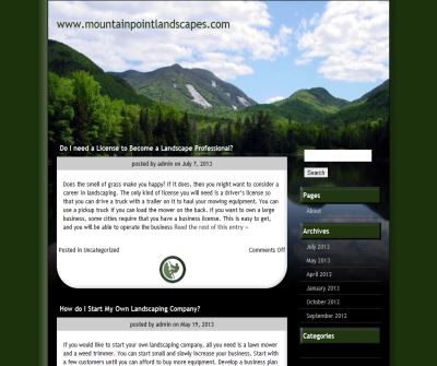 Mountain Point Landscapes | Sandy/Draper Utah's Premium Landscaping Design Service.