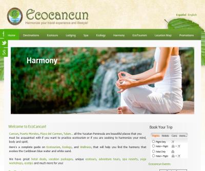 Ecocancun harmonize your travel experience and lifestyle!