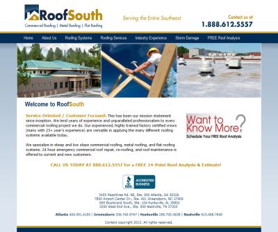RoofSouth - Residential and Commercial Roofing