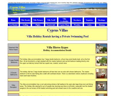 Villa Holidays | Cyprus Villas | Holiday villas with pool