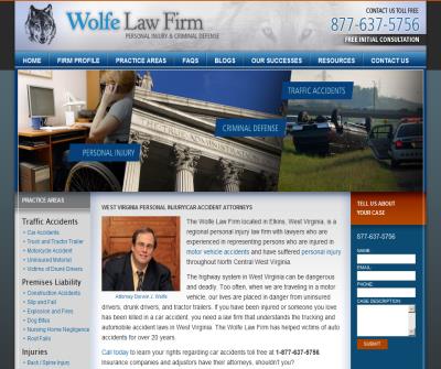 West Virgnia Personal Injury Lawyer car accident, truck accident, all injury cases.