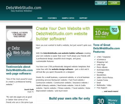 Debz Web Studio - Website Design
