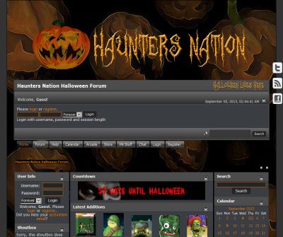 Haunters Nation-Halloween lives here...