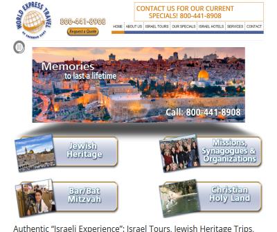 Israel Travel Agent - WorldExpressTravel.com