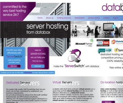 Dedicated & Virtual Server Hosting Manchester- Databax Ltd