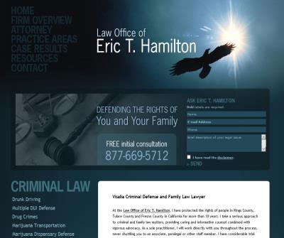 Eric T. Hamilton, Attorney at Law