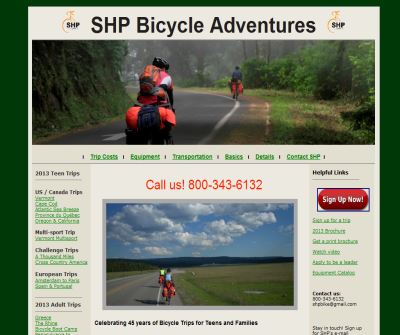 SHP Bicycle Adventures
