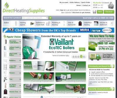 Electric, Gas and Combi Boilers