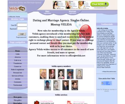 Introduction Agency Velida - The place where you can find your future wife or husband