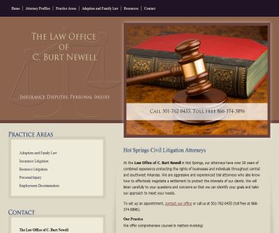 The Law Office of C. Burt Newell