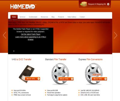HomeDVD transfers your 8mm, Super 8 or 16mm home movies to DVD or Blu-ray disk in High Definition