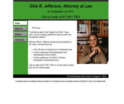 Ollie R. Jefferson, Attorney at Law