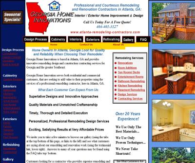 Atlanta's Full Service Remodeling And Renovations Contractor.