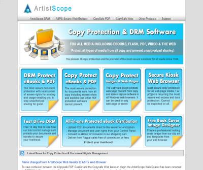 ArtistScope Copy Protection