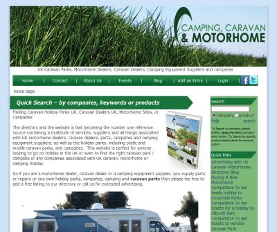 HAQ Publishing publish magazines under the title of Specilaist Directory Solutions - Caravan, motorhome and camping directory