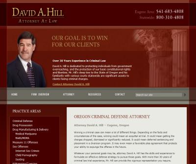 David A. Hill, Attorney at Law