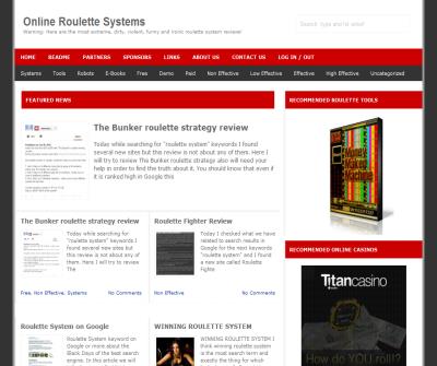 Roulette Systems | Online Roulette Systems