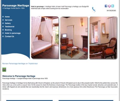 hotels in kasauli-Budget Hotels Accomodation  in Kasauli - Parsonage Heritage