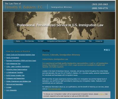 Law Firm of Timothy R. Bakken, P.C.Immigration Attorney