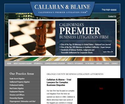 Callahan & Blaine - Complex Business Litigation